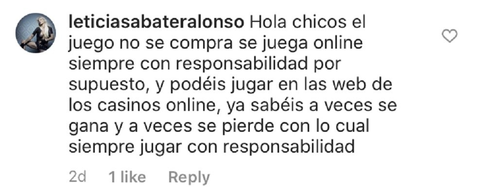 LOS comentario