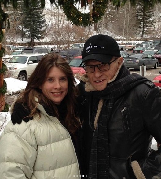 larry king e hija