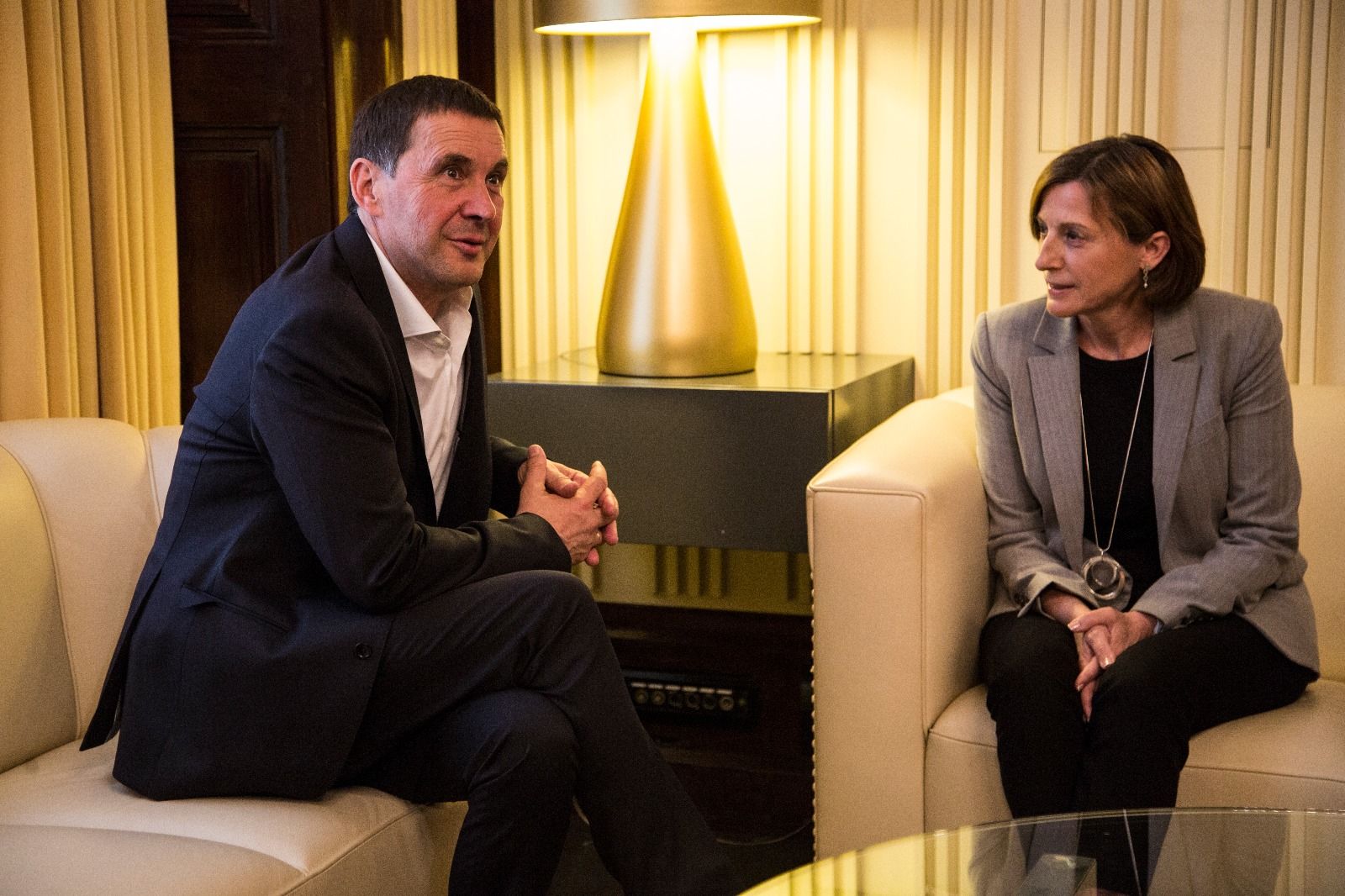 Forcadell: "L'esquerra abertzale encara ha de fer molts passos per la reconciliació"