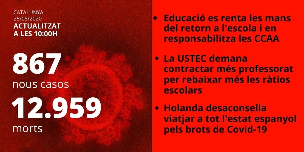 datos coronavirus 25/08