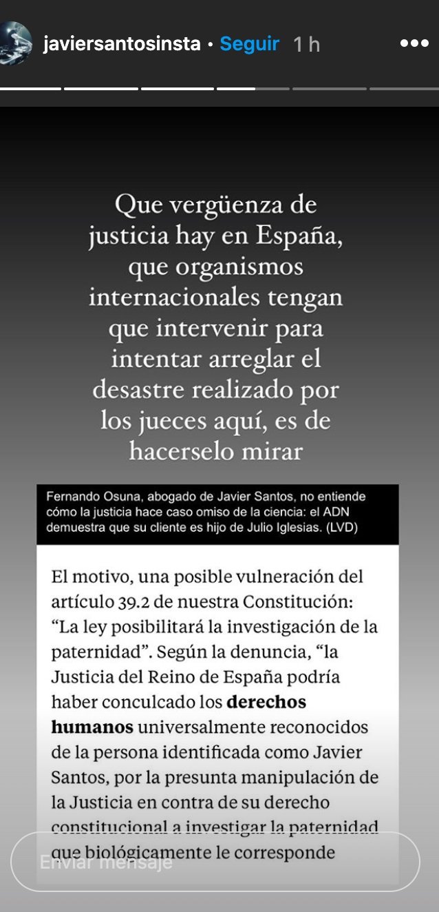 Javier Santos Instagram