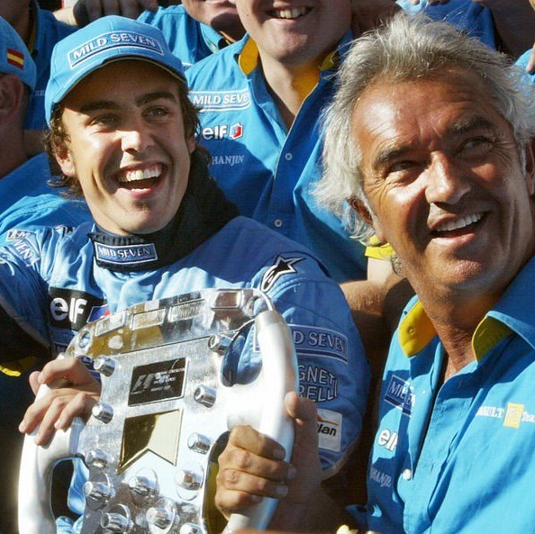 Flavio Briatore Fernando Alonso Formula 1 Renault @briatoreflavio Flavio Briatore Fernando Alonso Formula 1 Renault @briatoreflavio