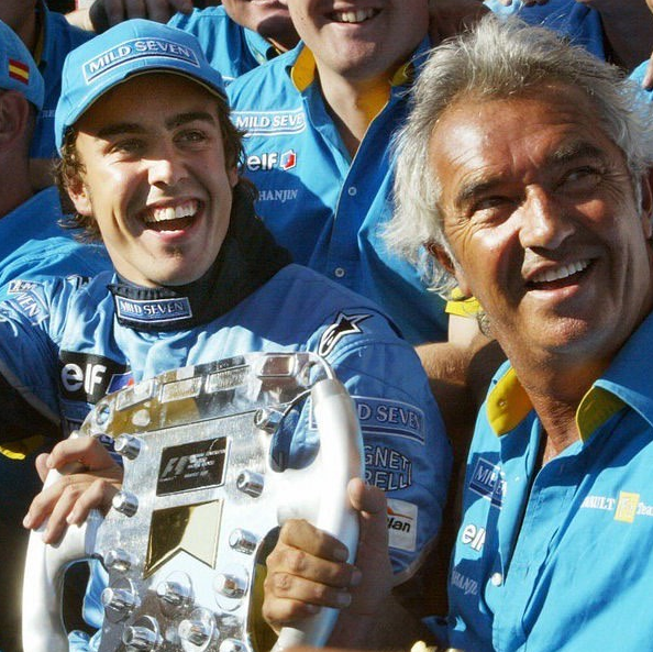 Flavio Briatore ofereix Fernando Alonso a Toto Wolff, dinar a Mònaco