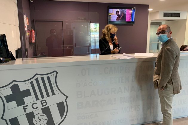 Jordi Farre oficinas FC Barcelona @jordifarrefcb