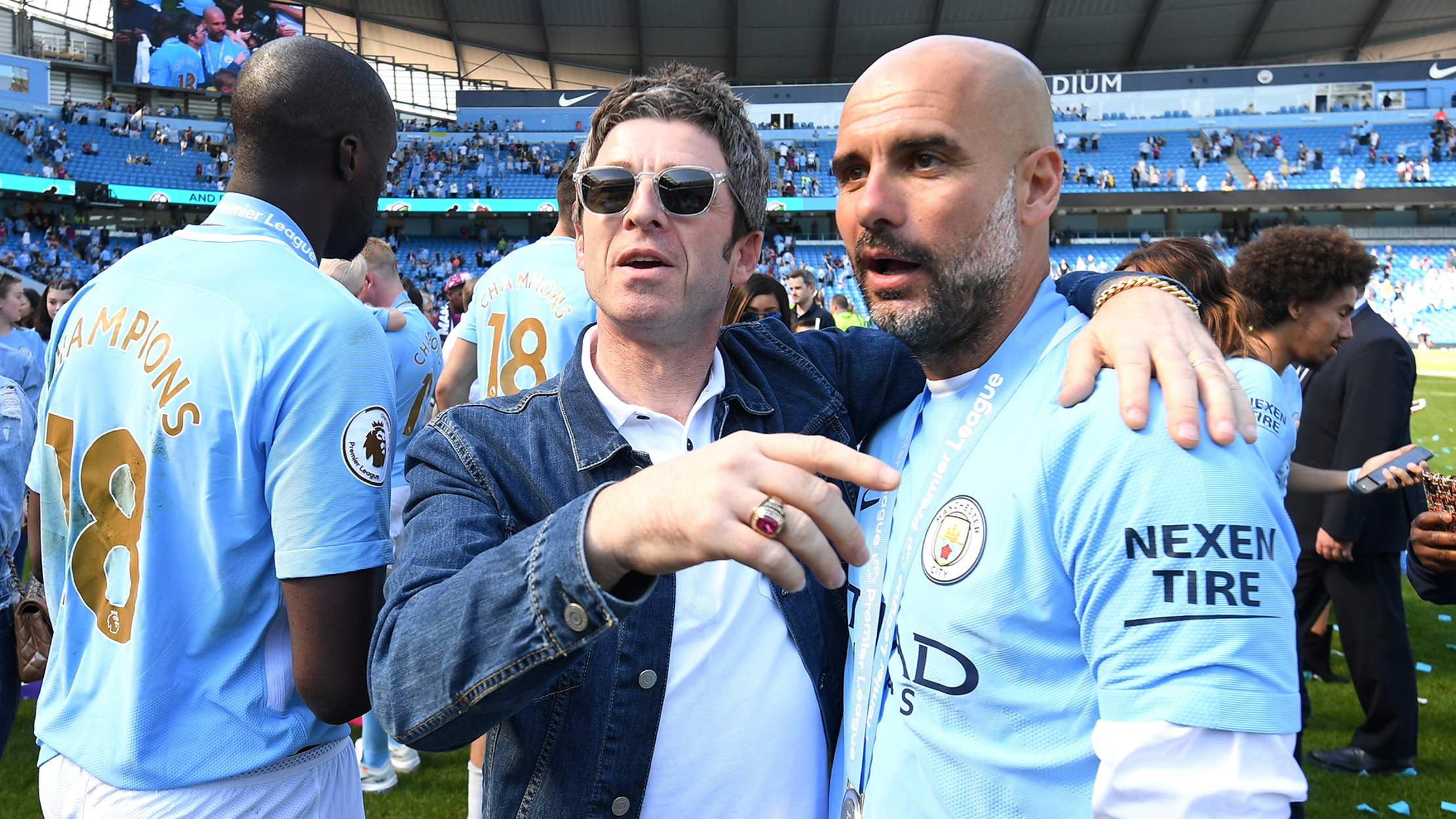 Noel Gallagher Pep Guardiola