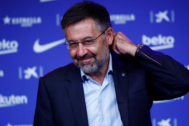 Josep Maria Bartomeu, president del Barça FC Barcelona somriure EFE
