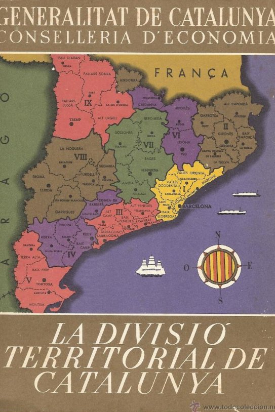 Divisió Territorial Catalana 1936 1