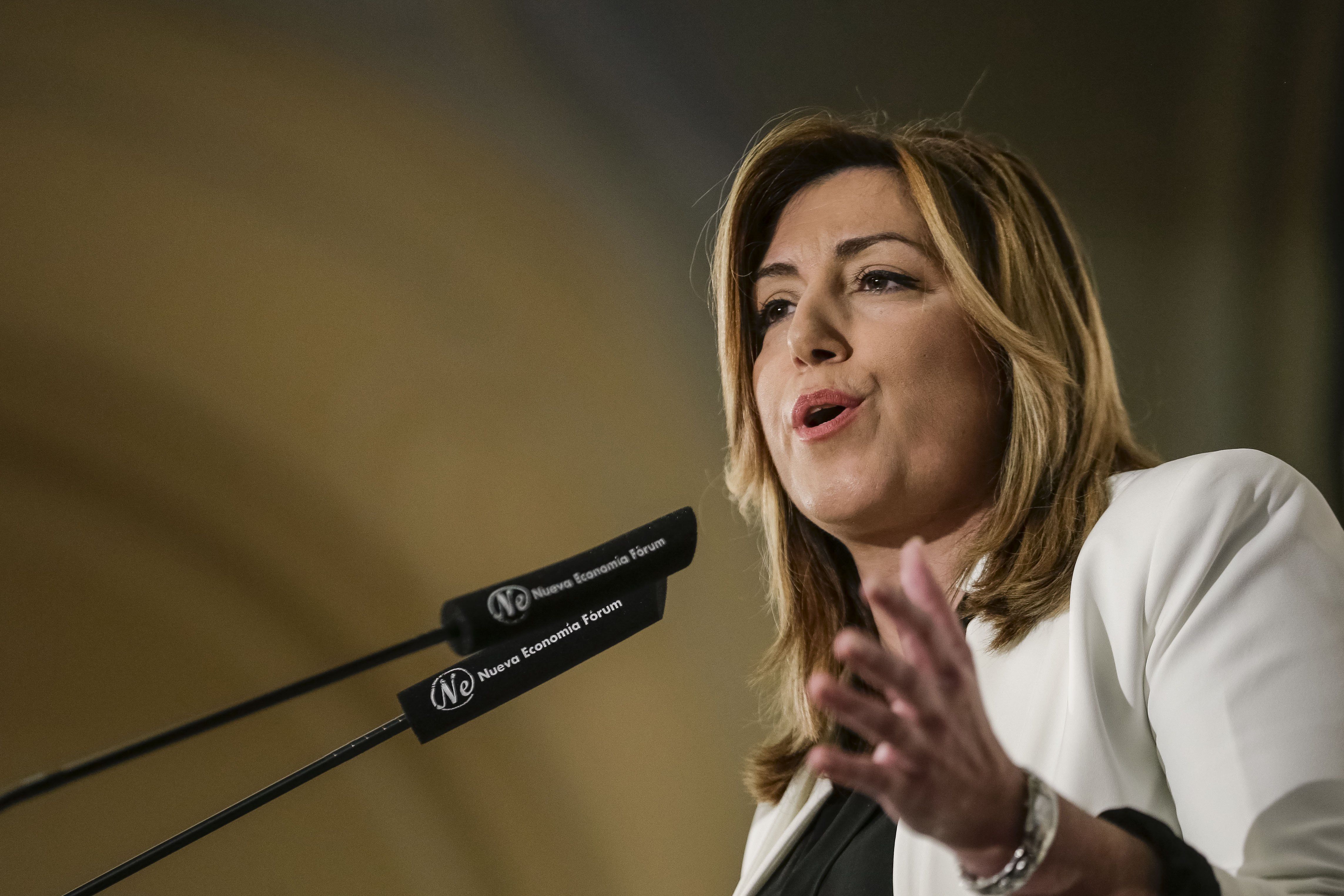 Susana Díaz, más sensibilizada con los hispanos que con los catalanes