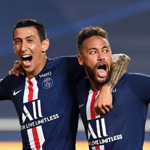 Neymar Dimaria PSG final champions - Efe Neymar Dimaria PSG final champions - Efe