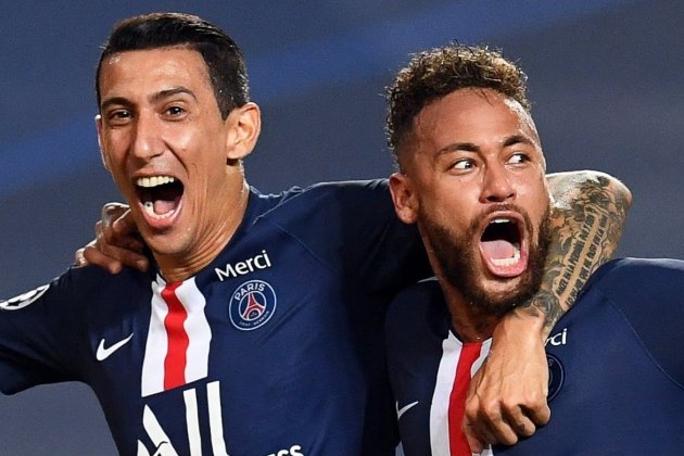 Neymar Dimaria PSG final champions - Efe