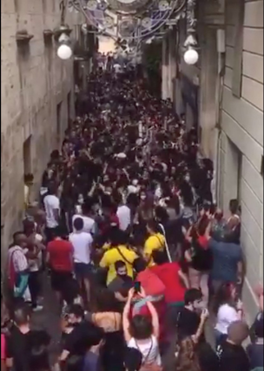 Los Mossos denuncian a los organizadores del pasacalle de Vilafranca