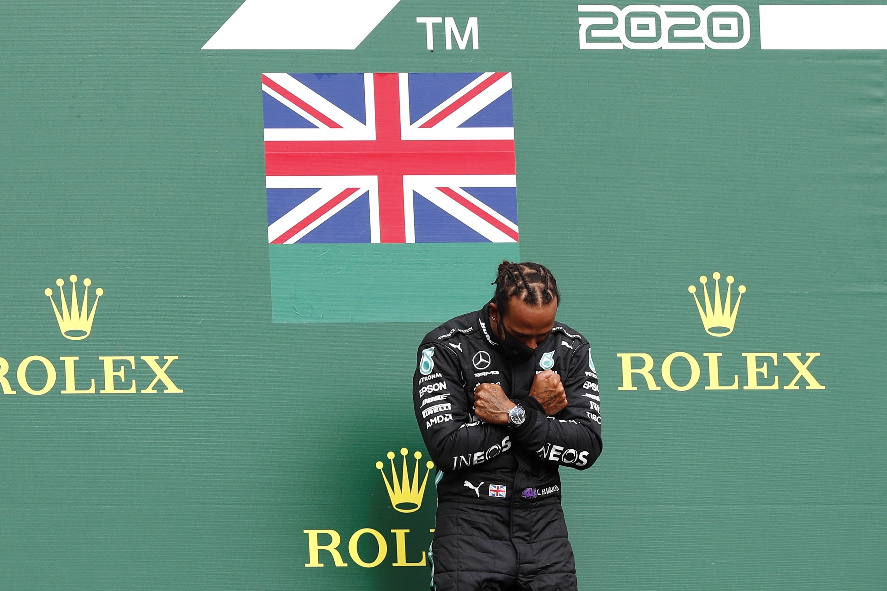 Lewis Hamilton Wakanda Forever Formula 1 GP Bèlgica