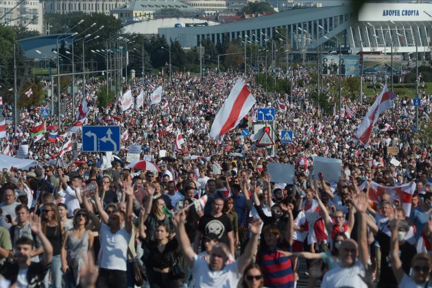 manifestación bielorússia efe