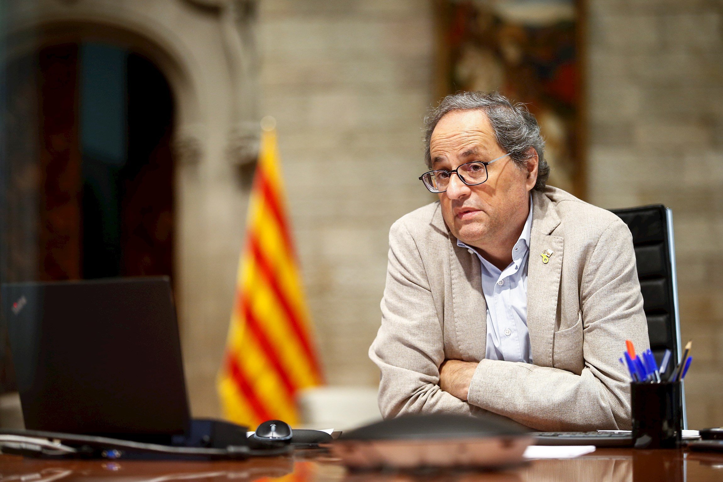 Torra estalla contra la retirada de la Medalla a Barrera: "Capital mezquina"