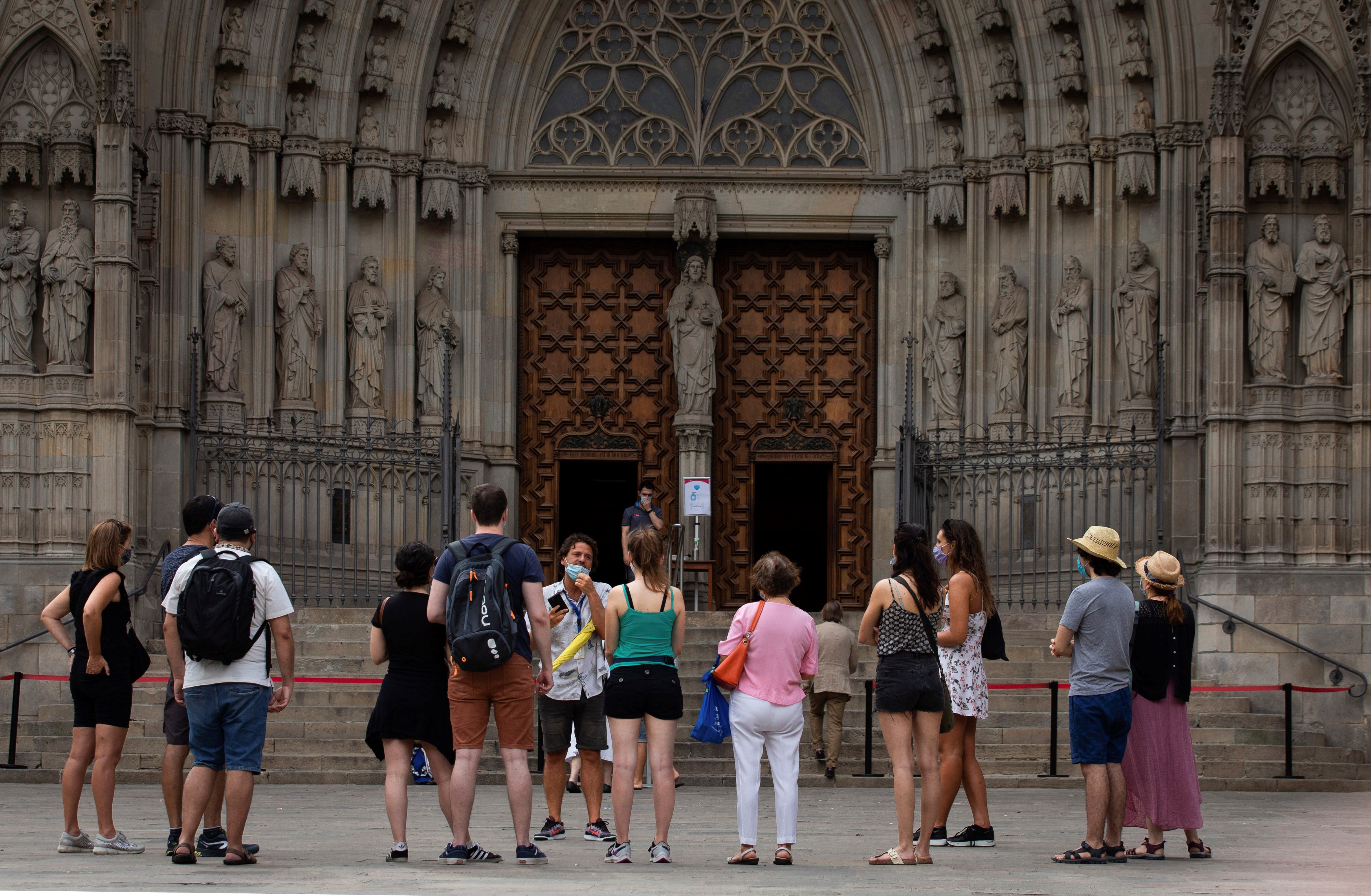 Catalunya pierde un 81,6% de turistas internacionales en julio