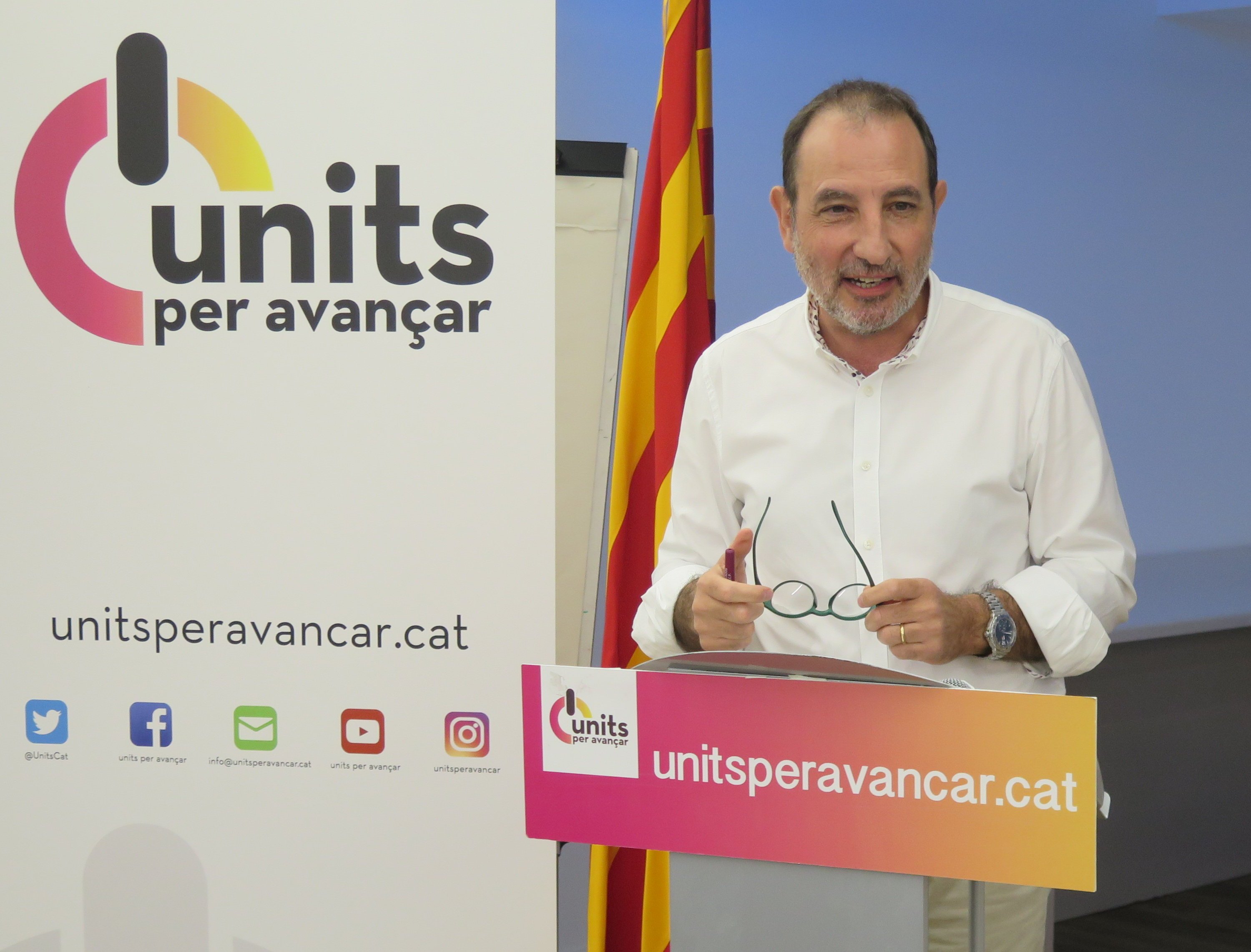 Espadaler insta el Govern a no autoritzar els actes de l’ANC de la Diada