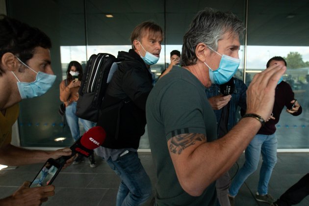 Jorge MEssi padre messi aeropuerto de Barcelona - Efe