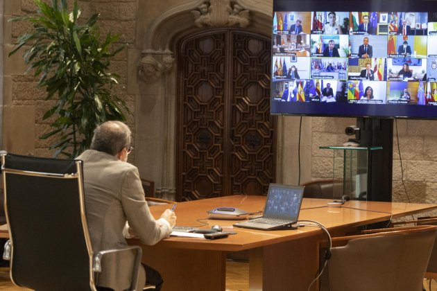 Quim Torra reunió presidents 4 setembre Ruben Moreno