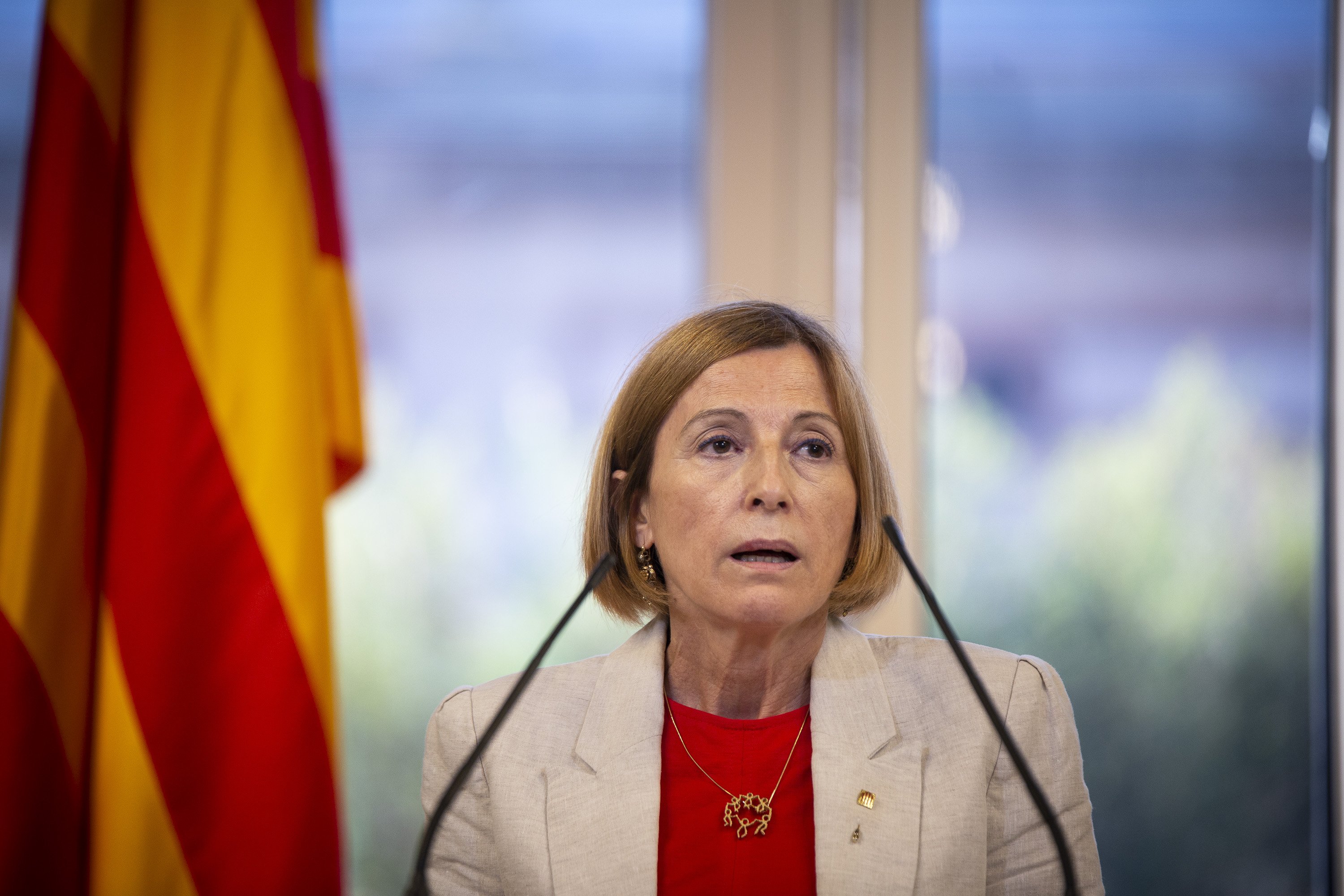 Forcadell: "Dudo de que pueda pasar la Navidad en casa"