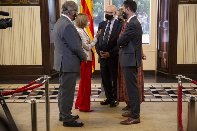 Carme Forcade torna Parlament Covid1-9 Coronavirus Ernest Benach Joan Rigol ROger Torrent Nuria de Gispert - Sergi Alcazar