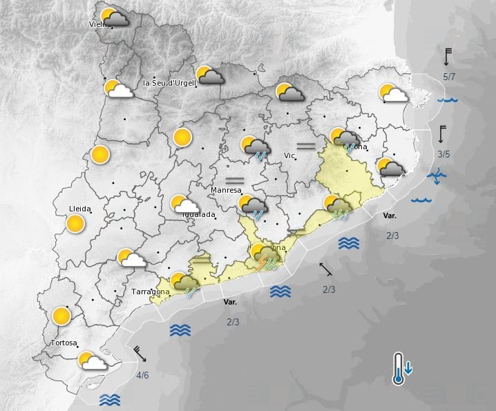 mapa temps mapa temps