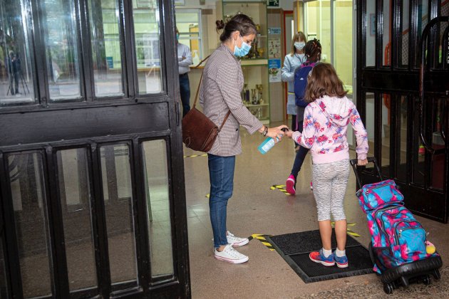 Tornada escola Rioja EFE