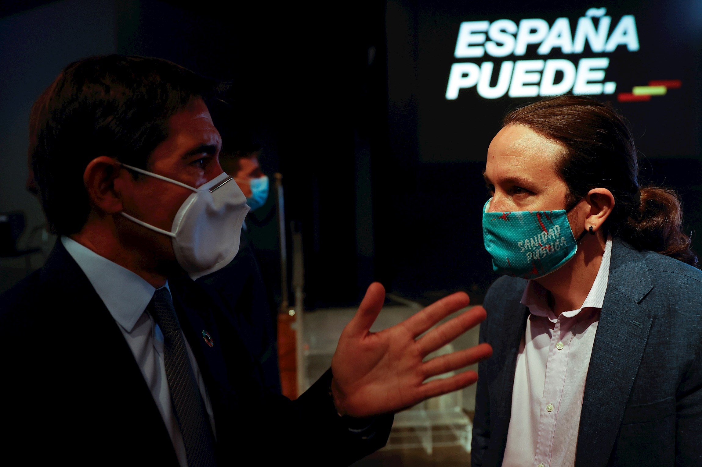 Iglesias revela una "discusión fuerte" con Sánchez por la “huida del emérito”