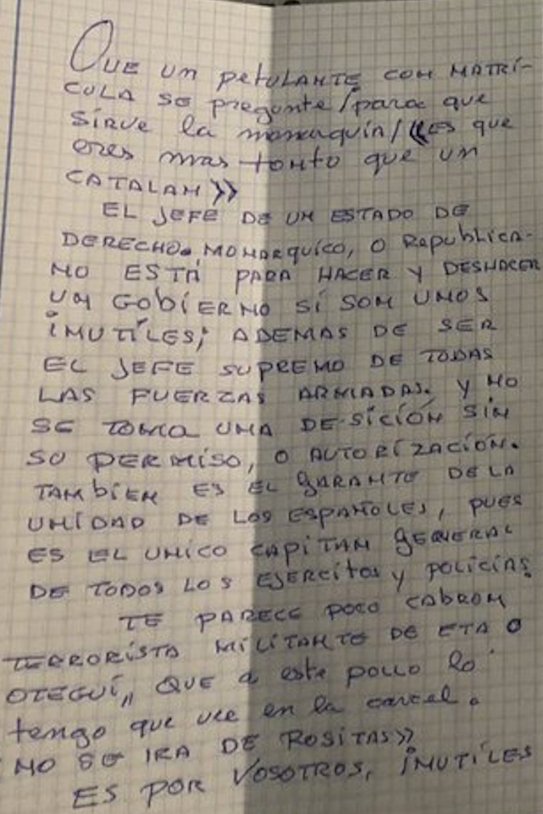 Carta Iñarritu 1 detalle @joninarritu