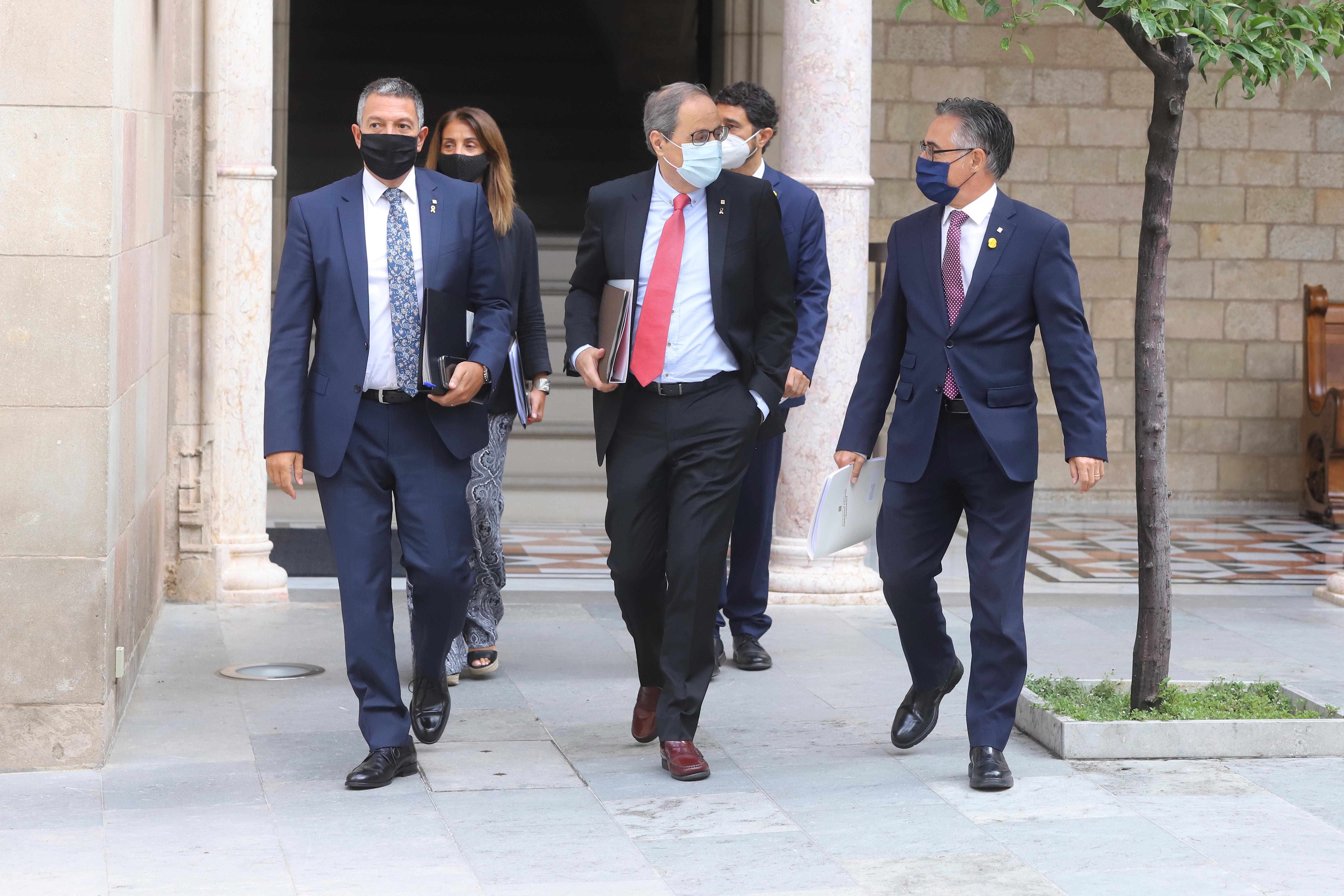 Budó avisa que será Torra quien decida cómo responde a su posible inhabilitación