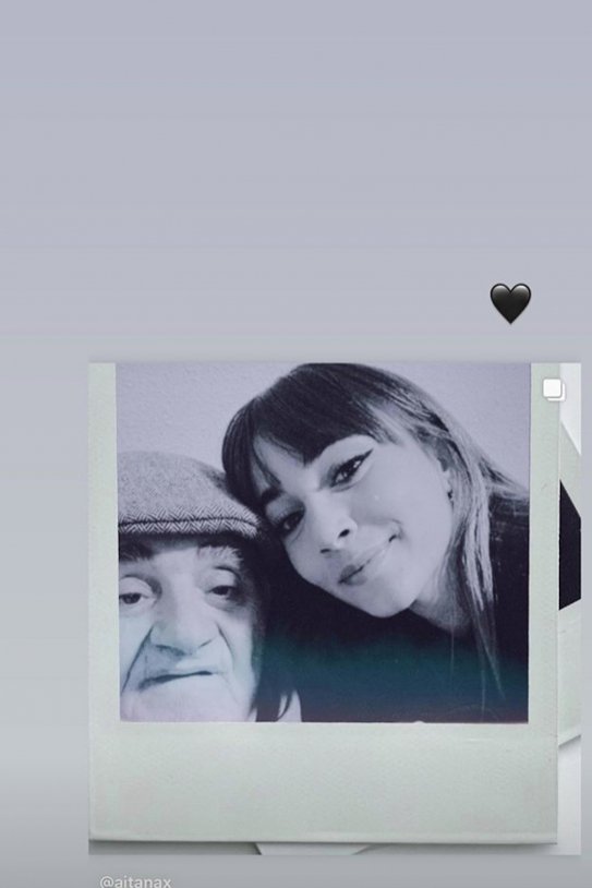 Aitana Ocaña abuelo muerto @aitanax