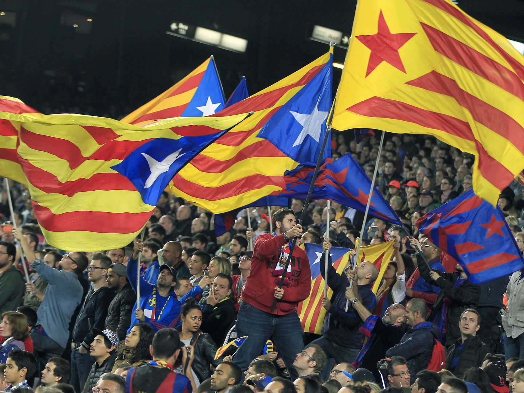 Archivado el caso de la estelada de la final de la Copa del Rey