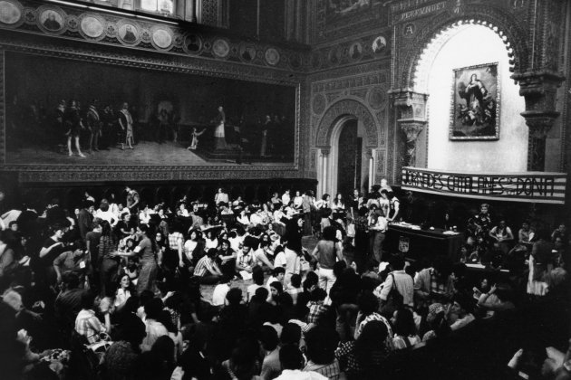 01 Primeras Jornadas Catalanas de la Mujer, 1976. Copyright Pilar Aymerich