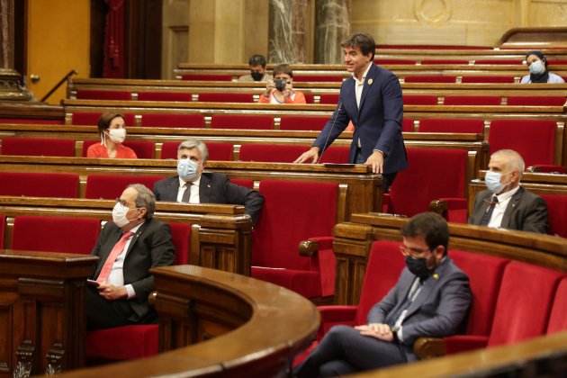 Ple sessio de control al President Covid-19 coronavirus Parlament Sergi Sabrià ERC - Sergi Alcàzar