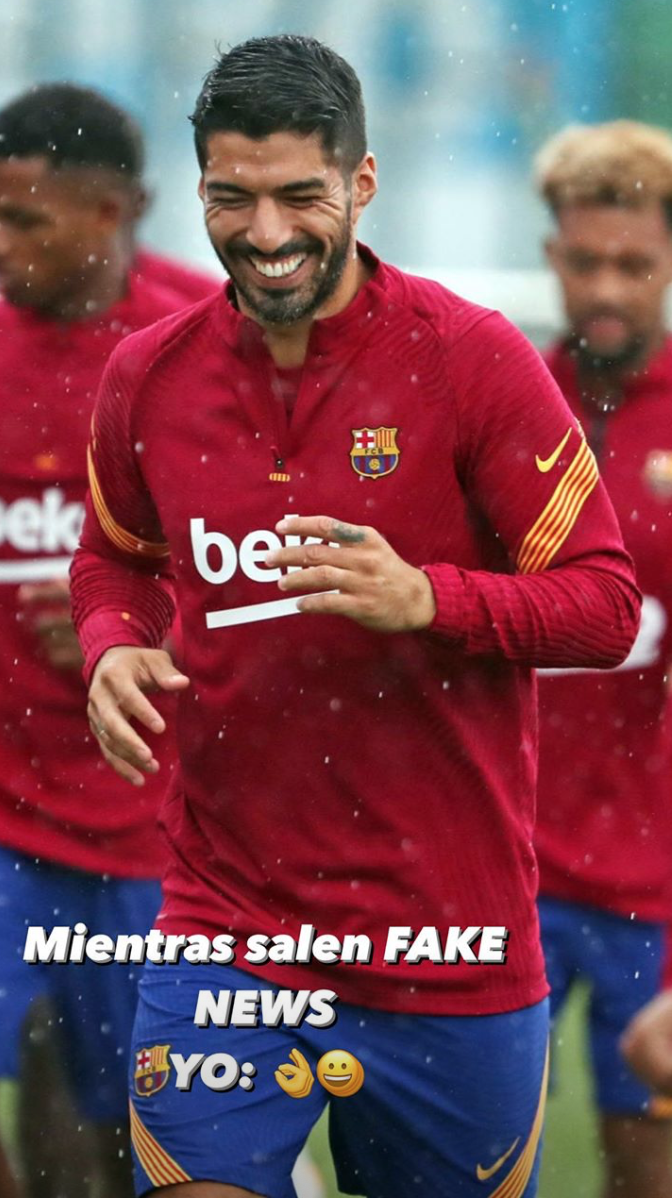 Luis Suarez content instagram fake news @instagramluissuarez9