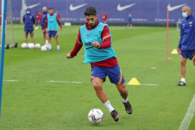 Luis Suarez entrenamiento Barca @FCB