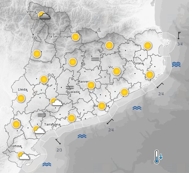 tiempo meteocat 10 septiembre