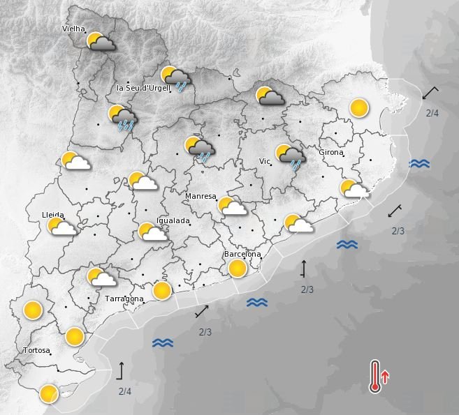 tiempo meteocat 10 septiembre 2