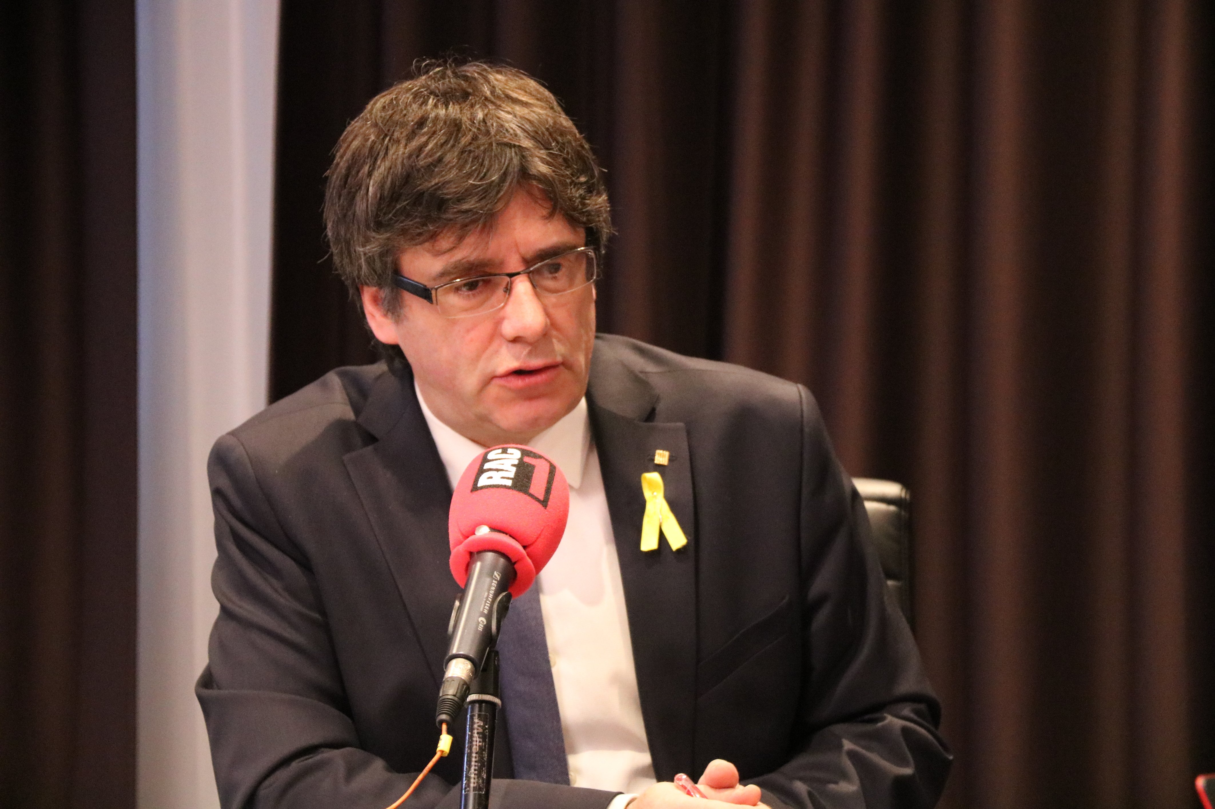Puigdemont pide no presentar candidato alternativo a Torra