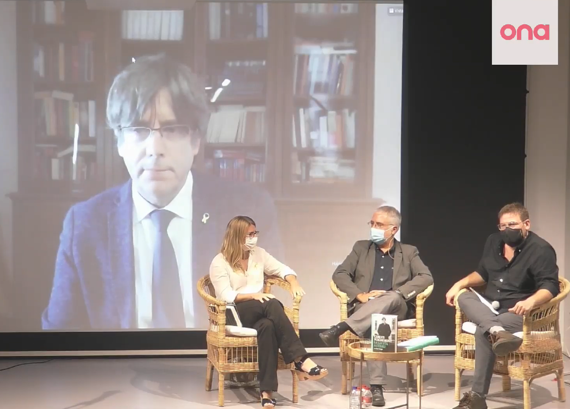 Puigdemont reivindica l'exili com a "eina de lluita política efectiva"