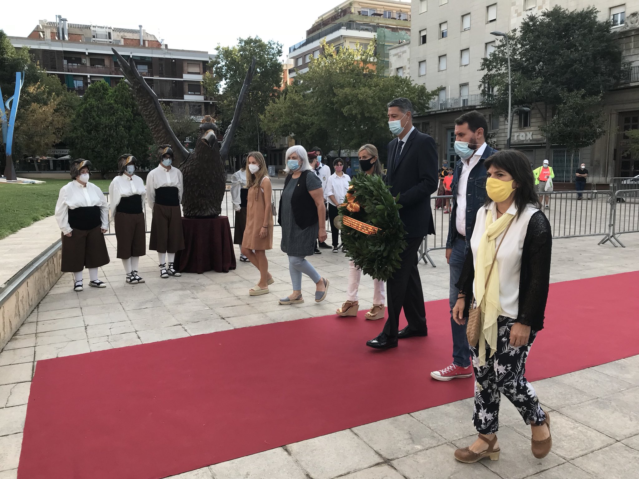 ayuntamiento badalona albiol festividad 11S