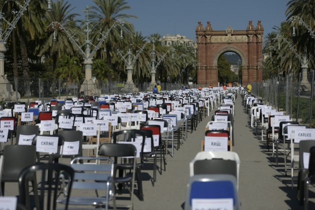 Acto Òmnium Diada 2020 Maria Contreras Coll