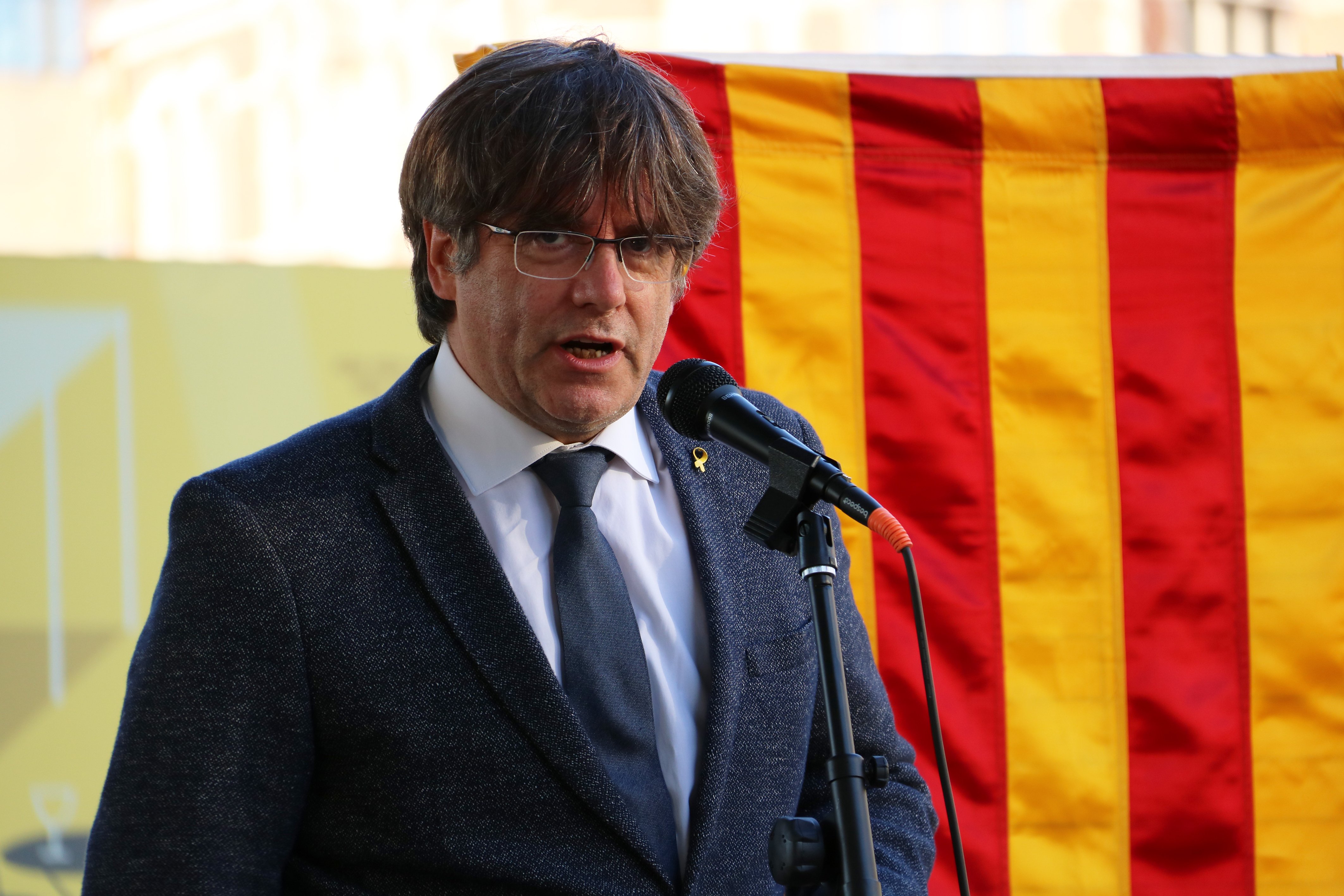 Puigdemont, sobre la Mesa: "La repressió pren formes cada vegada més aberrants"