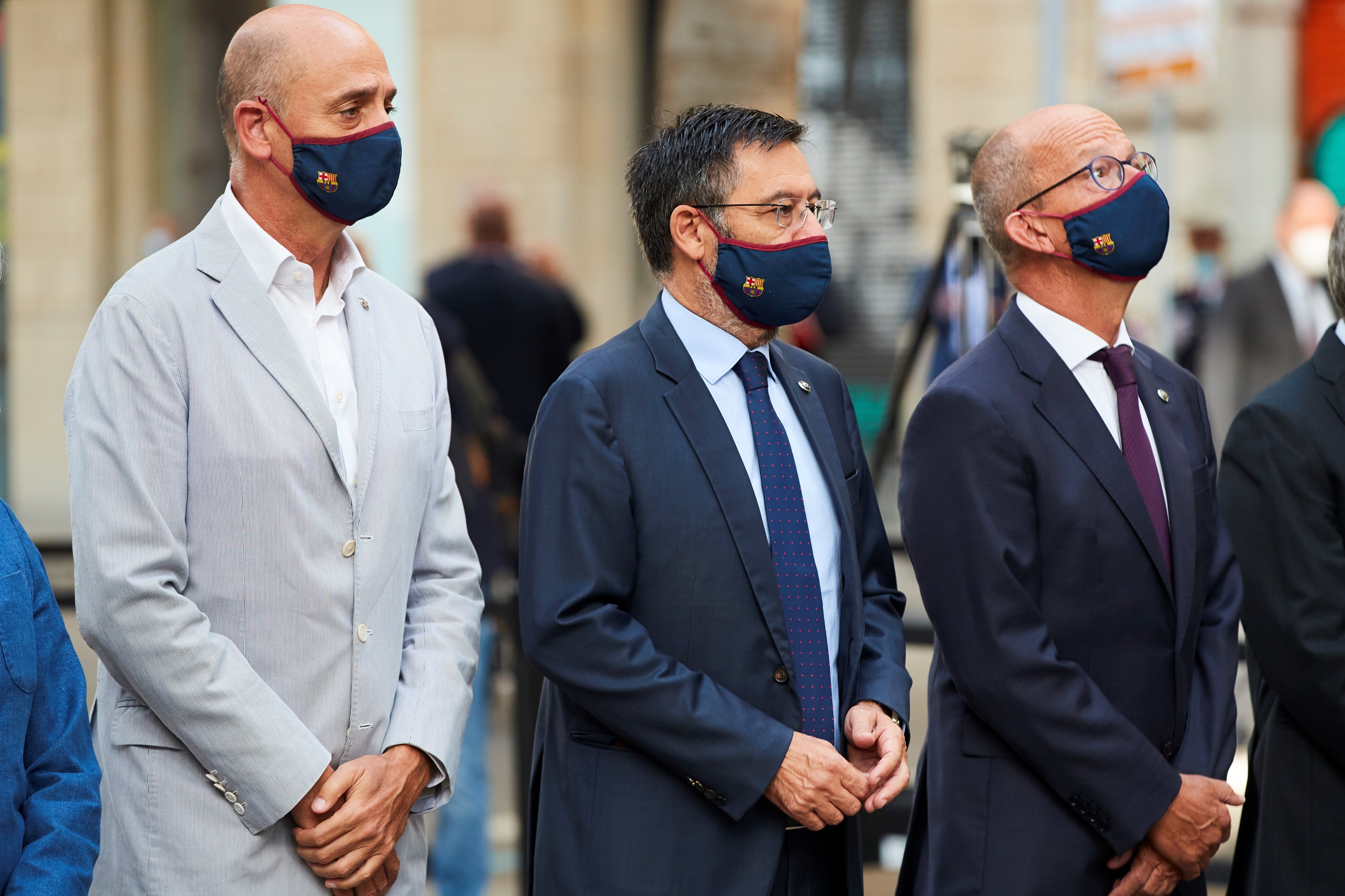 Bartomeu, insultado durante la ofrenda floral por la Diada