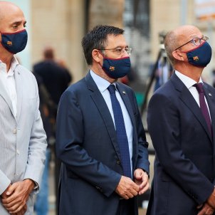 Josep Maria Bartomeu Jordi Moix Jordi Cardoner EFE Josep Maria Bartomeu Jordi Moix Jordi Cardoner EFE