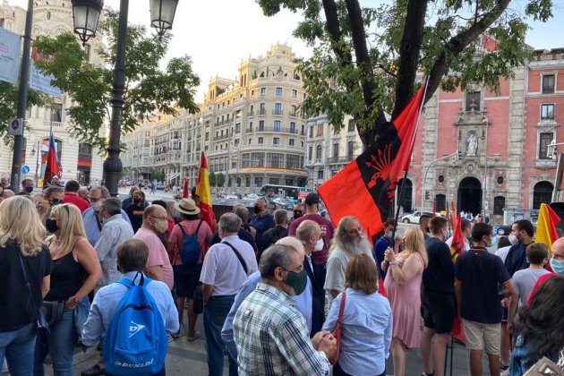 concentración fascista blanquerna madrid - Nicolas Tomas