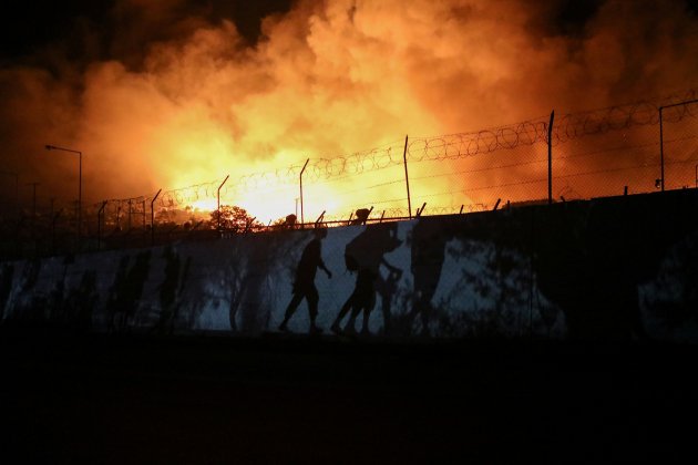 Incendio campo refugiados Moría 2 ACN