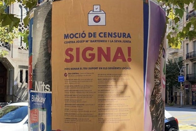 Carteles moción de censura Bartomeu @SeguimentFCB