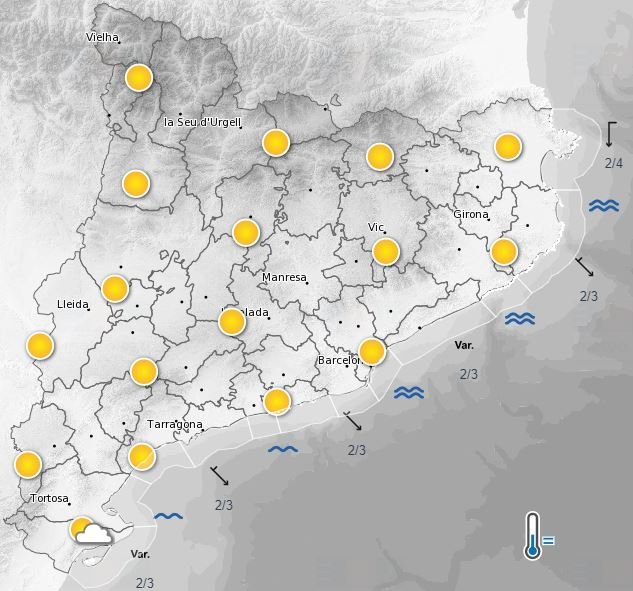 meteocat previsió 1309 meteocat previsió 1309