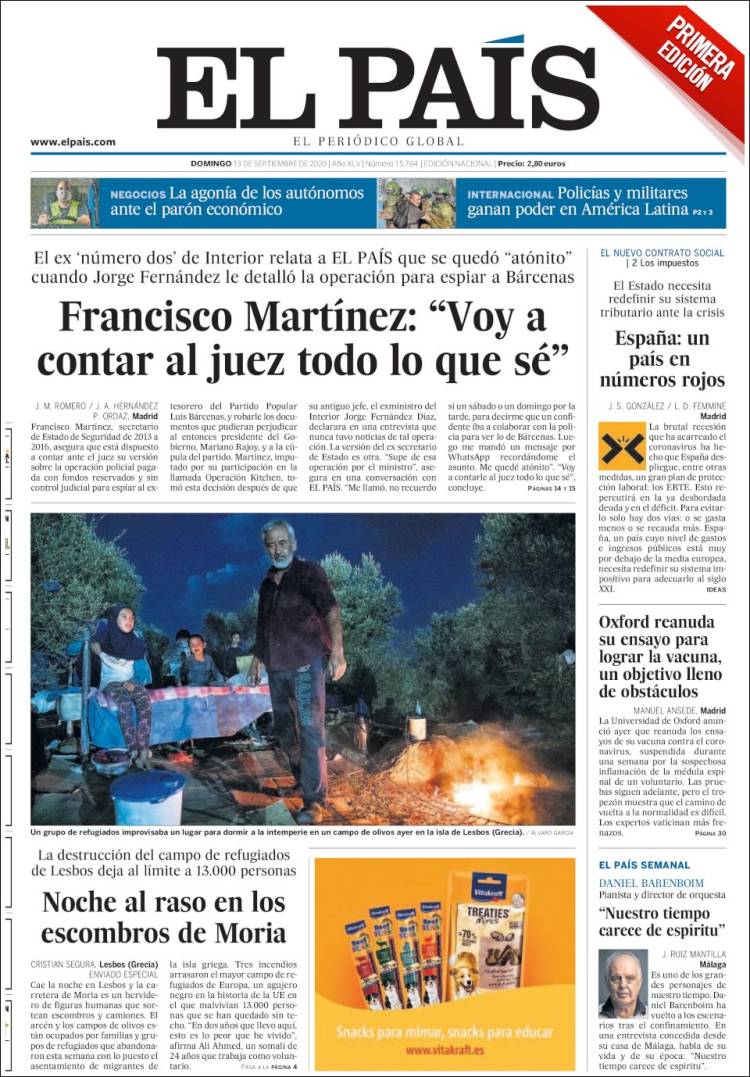 EL PAIS 13 setembre