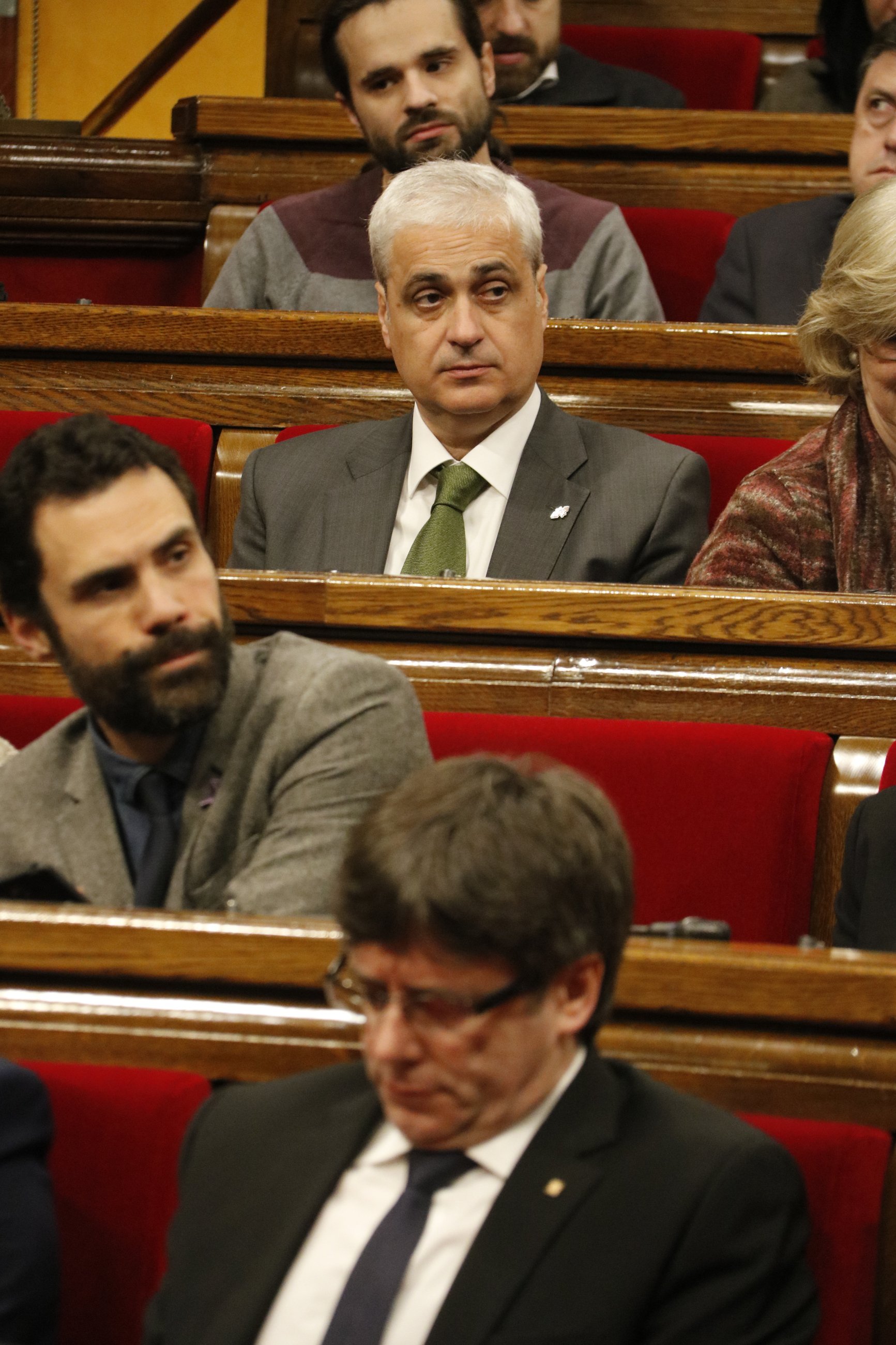 Millet irrumpe en el Parlament